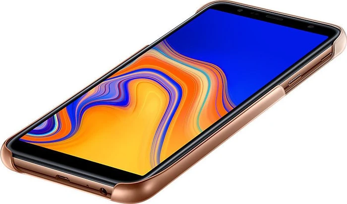 Samsung Gradation Cover für Galaxy J4+ gold