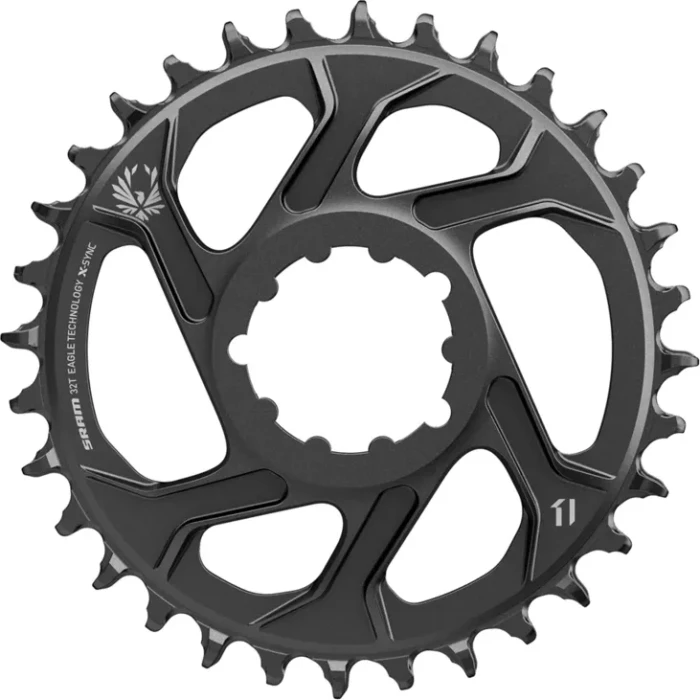 SRAM Eagle X-Sync 2 Direct Mount 3mm Offset Boost 32 Zähne Kettenblatt schwarz