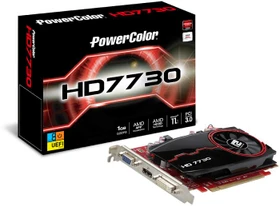 PowerColor Radeon HD 7730, 1GB GDDR5, VGA, DVI, HDMI (AX7730 1GBD5-HE)