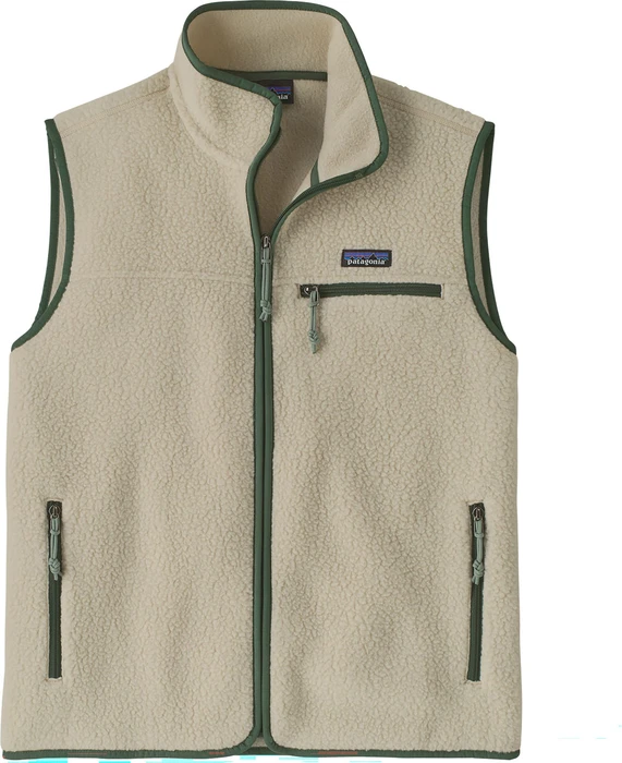 Patagonia Retro Pile Fleece Weste pelican/canopy green (Herren)