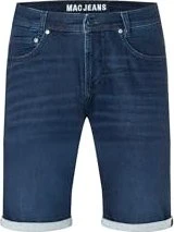 MAC Jeans Jogn Bermuda Shorts Jeans dark indigo/authentic used (Herren)