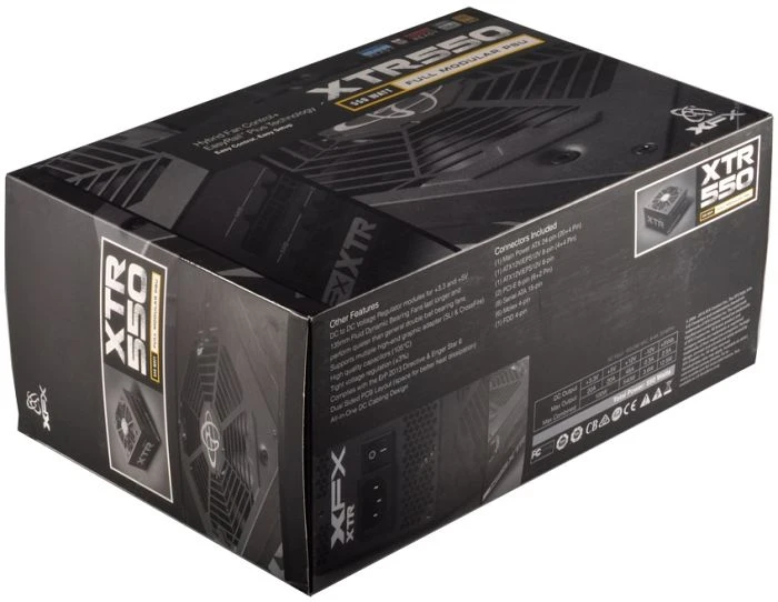 XFX XTR Series 550W, ATX 2.31