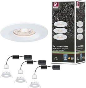 Paulmann Nova Mini Coin LED 4.2W Einbauleuchte weiß matt, 3 Stück