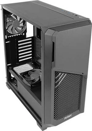Antec Dark League Dark Phantom DP502 Flux, schwarz, Glasfenster
