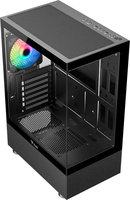 iTek Showbui Wave 33B Black, Glasfenster
