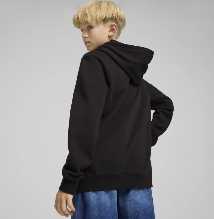 Puma ESS No. 1 Logo Fleece Hoodie puma black (Junior)