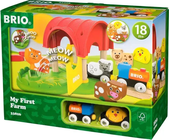 BRIO Mein erster BRIO Bahn Bauernhof mit Sound