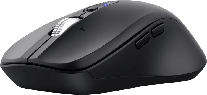 Trust Treva Hyperwheel Multi-Device Wireless Mouse schwarz, USB/Bluetooth