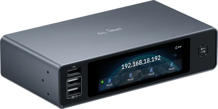 GL.iNet Comet X, 4-fach