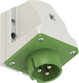 PCE CEE-Wandgerätestecker 16A 3p 24/42VAC 400Hz IP44 TWIST