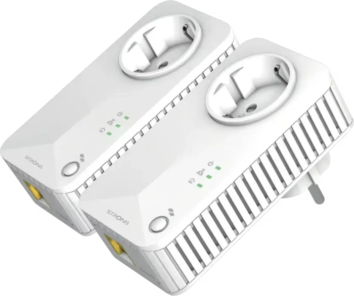Strong Powerline 600 Duo, EU, V2, HomePlug AV, RJ-45, 2er-Pack