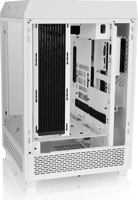 Thermaltake The Tower 500 Snow Edition, weiß, Glasfenster