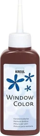 Kreul Window Color Glasmalfarbe, dunkelbraun, 80ml