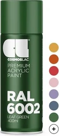 Cosmos Lac Acryllack-Spray RAL 6002 leaf green glänzend, 400ml