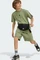 adidas Future Icons 3-Streifen T-Shirt kurzarm tent green/black (Junior) Vorschaubild