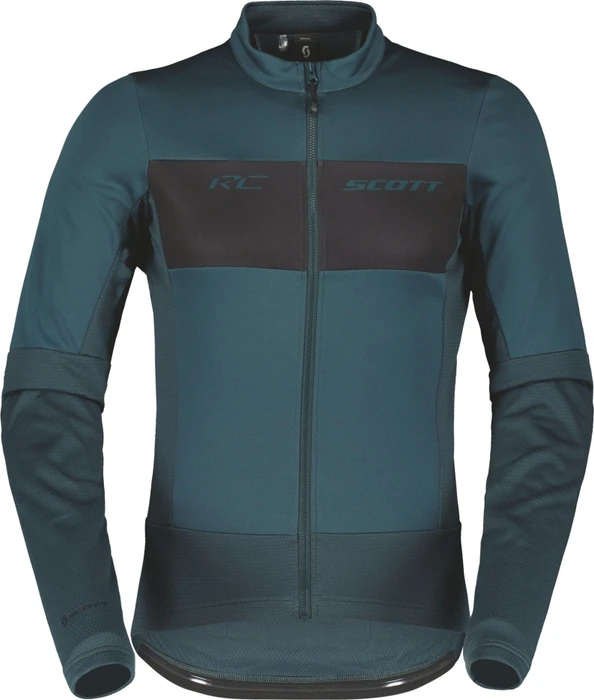 Scott RC Warm Hybrid WB Fahrradjacke aruba green/black (Herren)