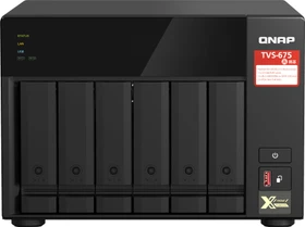 QNAP QuTS hero TVS-675-8G, 8GB RAM, 2x RJ-45 2.5GBase-T, 2x USB-A 3.1