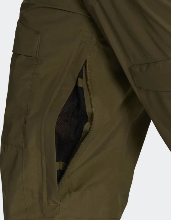 adidas Terrex Resort 2L Shell Skihose lang focus olive (Herren)