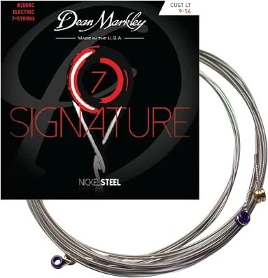 Dean Markley NickelSteel Electric Signature Series 7-String Custom Light