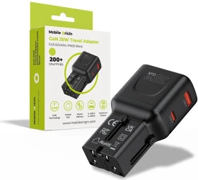 Mobile Origin GaN 35W Travel Adapter PW25 schwarz