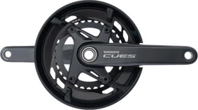 Shimano CUES FC-U6010-2 mit Kettenschutz 46/32 Zähne Kurbelgarnitur 175mm