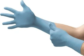 Ansell TouchNTuff 92-670 Nitril Einweghandschuhe M blau, 100 Stück
