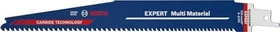 Bosch Professional EXPERT S1156XHM Multi Material Carbide Säbelsägeblatt, 225x1.25mm, 10 Stück