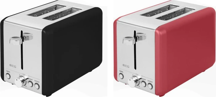 ECG ST 2708 Tradizione Toaster nero