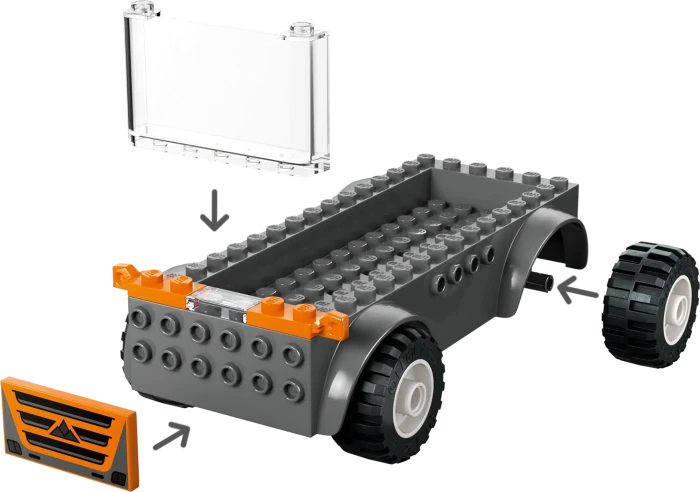 LEGO City - Motorradtransporter