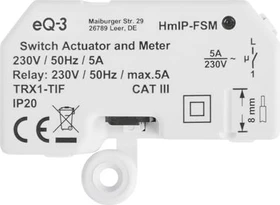 eQ-3 Homematic IP Schalt-Mess-Aktor Unterputz, Schaltaktor (142721A0)