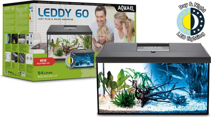 Aquael Leddy Day & Night, Aquarium-Set