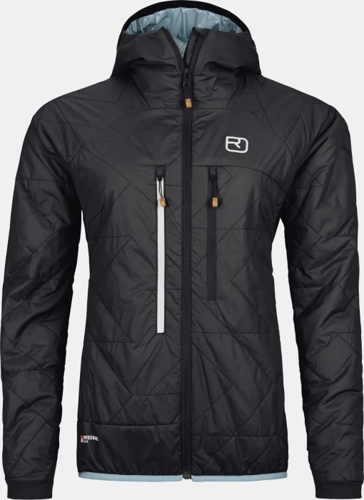 Ortovox Swisswool Piz Boè Funktionsjacke black raven (Damen)