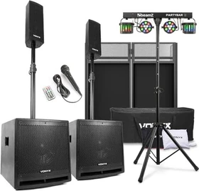 Vonyx VX1000BT Aktiv-Lautsprecher-Kit 2.2