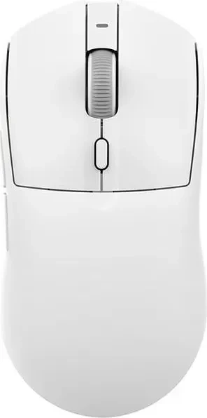 Ajazz AJ139 V2 MC Gaming Mouse mit Ladestation, weiß, USB/Bluetooth