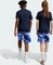 adidas Train Essentials Seasonal Print Shorts blue spark (Junior) Vorschaubild