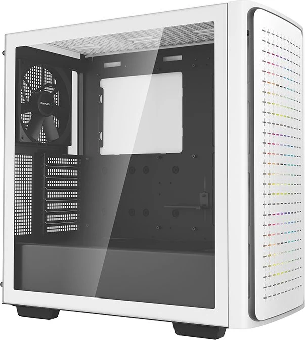 DeepCool CK560, weiß, Glasfenster