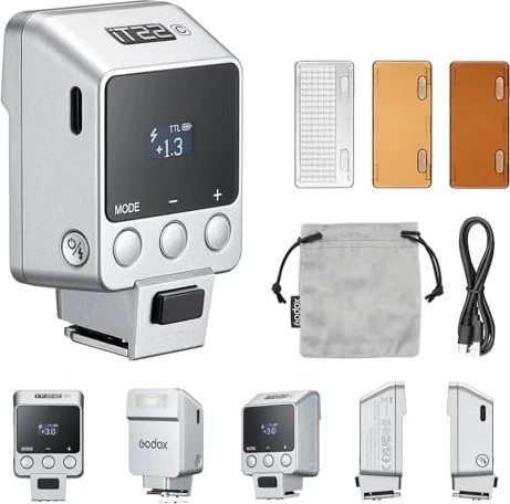 Godox iT22 C Mini Blitz für Canon silber