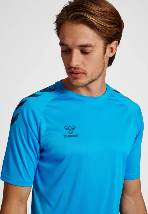 hummel Core XK Funktionsshirt kurzarm blue danube (Herren)