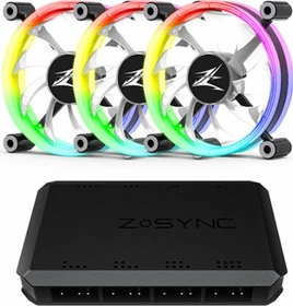 Zalman LF120A3 ARGB, LED-Steuerung, 120mm, 3er-Pack