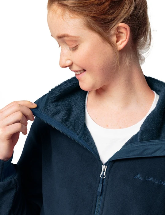 Vaude Neyland Fleece Hoody Jacke dark sea (Damen)