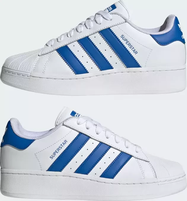 adidas Superstar XLG cloud white/blue (Herren)