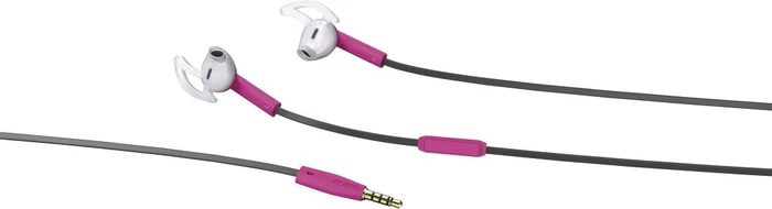 Hama Stereo-Ohrhörer "Joy Sport" grau/pink