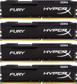 Kingston FURY schwarz UDIMM 16GB Kit, DDR4-2400, CL15-15-15, 1R