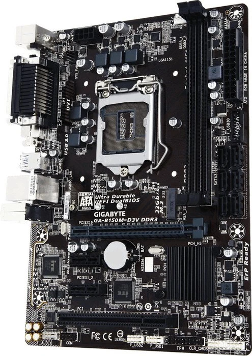 GIGABYTE GA-B150M-D3V DDR3 (Intel 1151)
