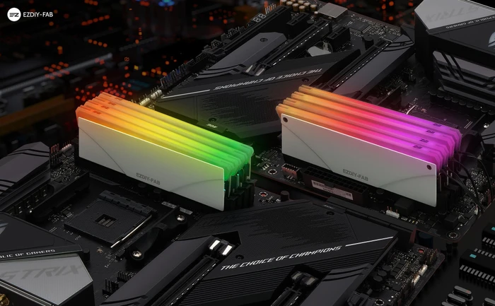EZDIY-FAB ARGB RAM-Kühler, weiß