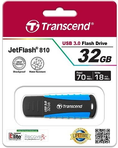 Transcend JetFlash 810 32GB, USB-A, USB 3.2 Gen 1×1