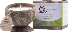 We Love The Planet Duftkerze Coconut darjeeling delight, 190g