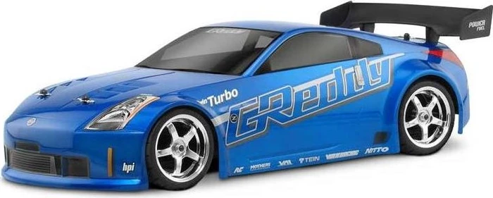 HPI Nissan 350Z Greddy Twin Turbo Karosserie