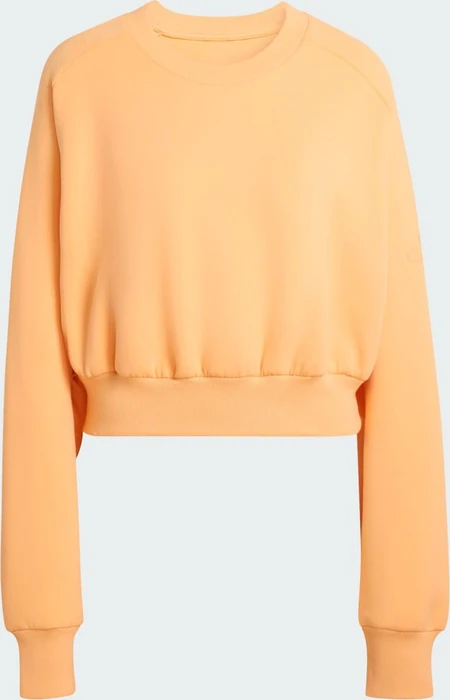 adidas Weiches Lux Loose Sweatshirt semi ice tangerine (Damen)