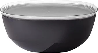 Mepal Silueta Servierschale mit Deckel 5l nordic black